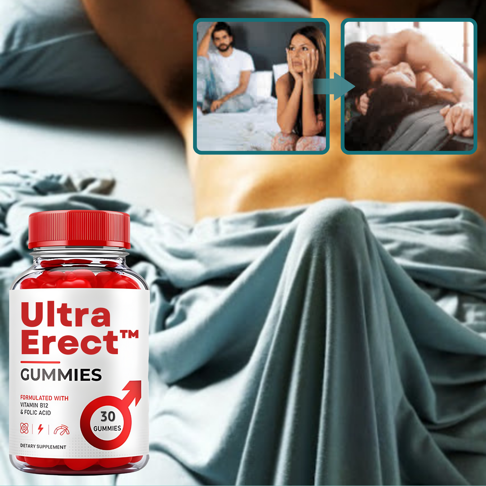 UltraErect™ Sofortige Erektionskraft-Gummies