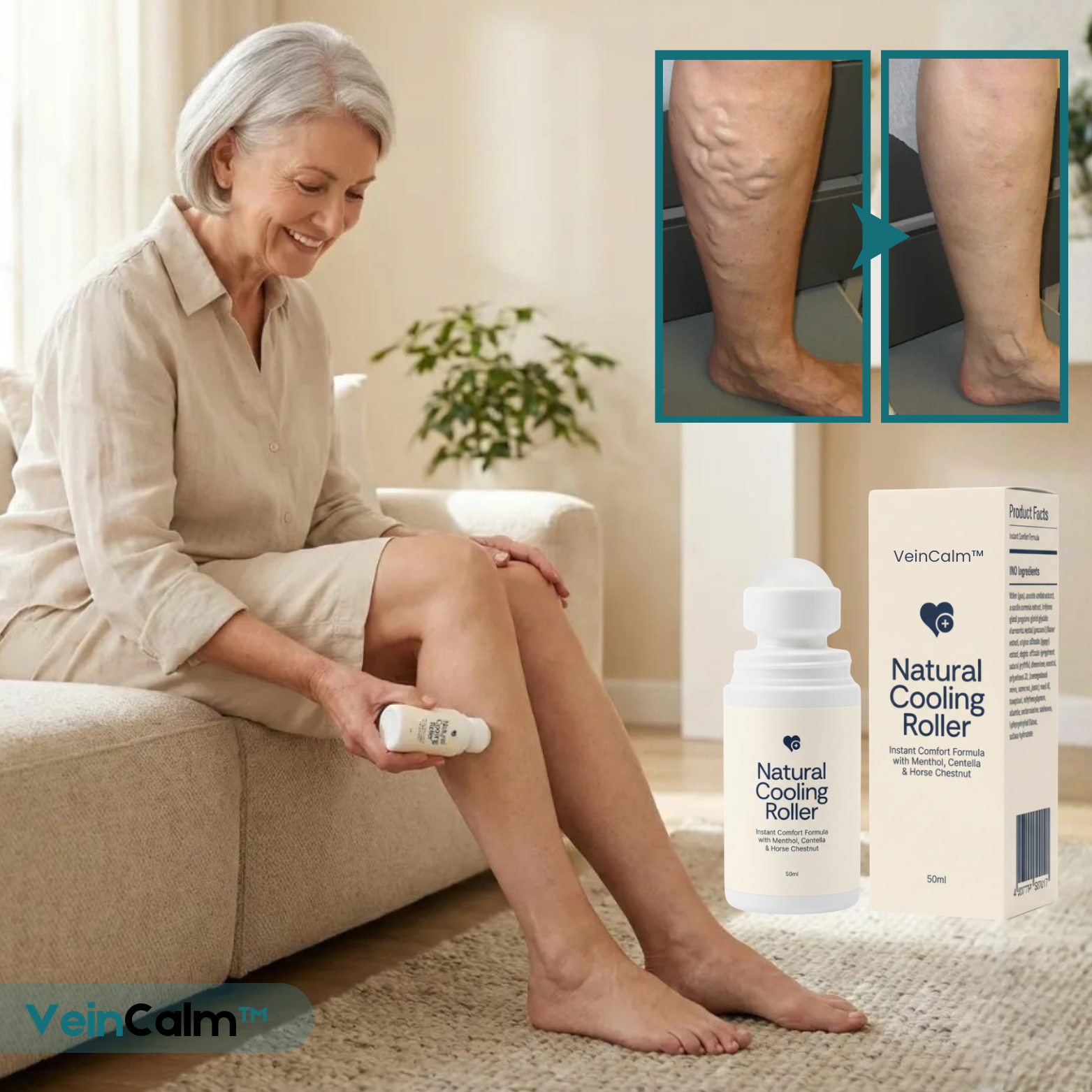 VeinCalm™ Kühlender Lymphatischer Beinrolle