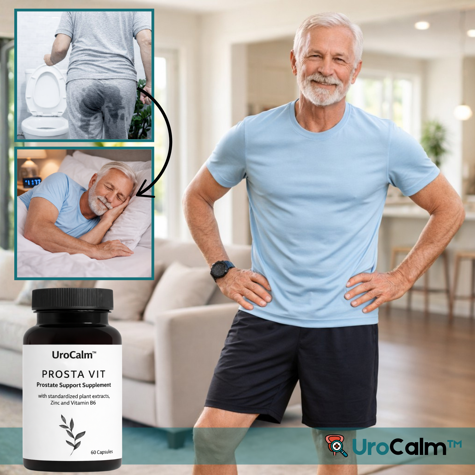 UroCalm™ Prostata-Unterstützungspräparat