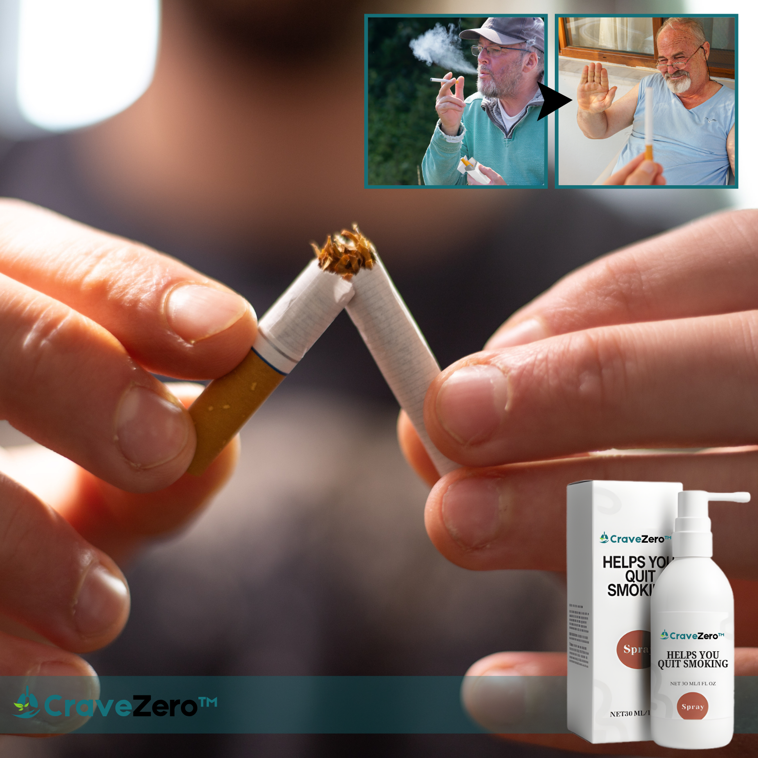 CraveZero™ Sofort-Anti-Nikotin-Spray
