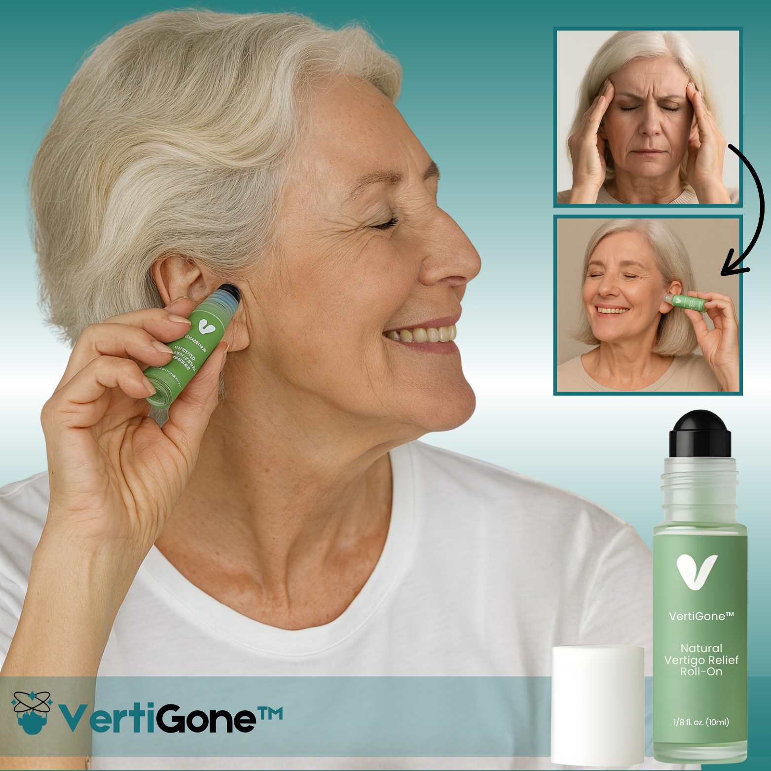 VertiGone™ Sofort-Hilfe Roll-On gegen Schwindel