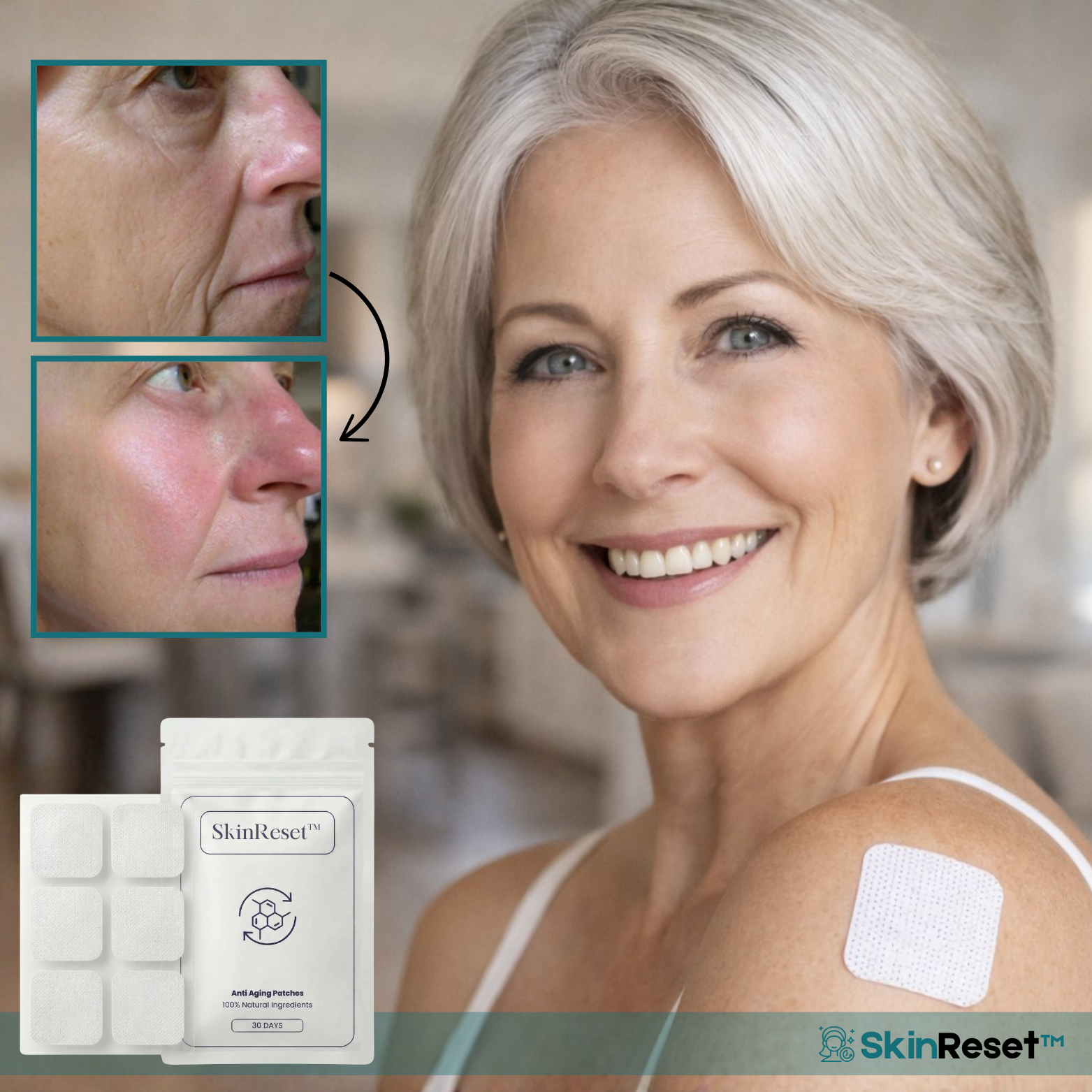 SkinReset™ Anti-Aging-Pflaster