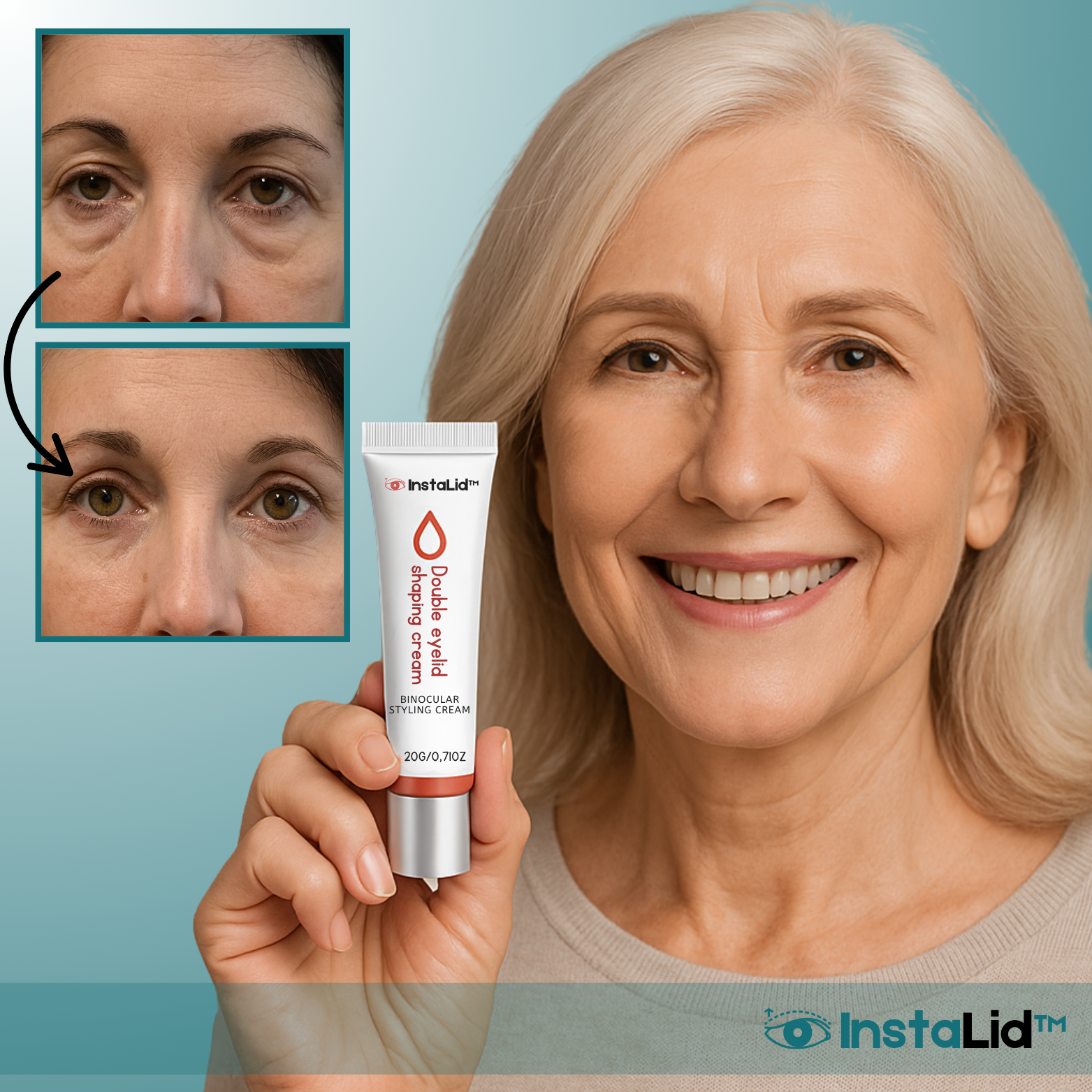 InstaLid™ Sofort Lifting Creme für die Augenlider