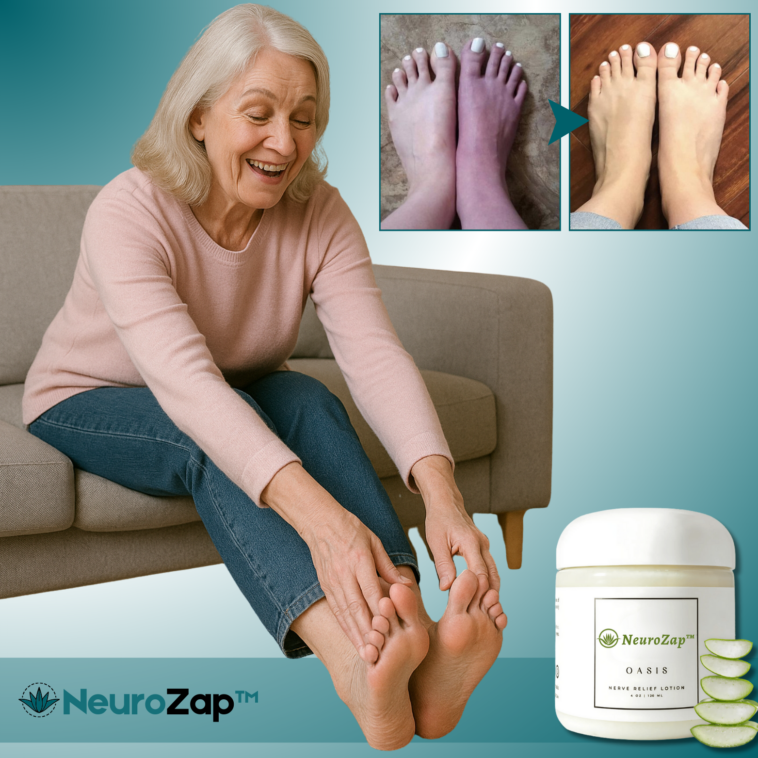 NeuroZap™ Sofort-Lotion gegen Nervenschmerzen