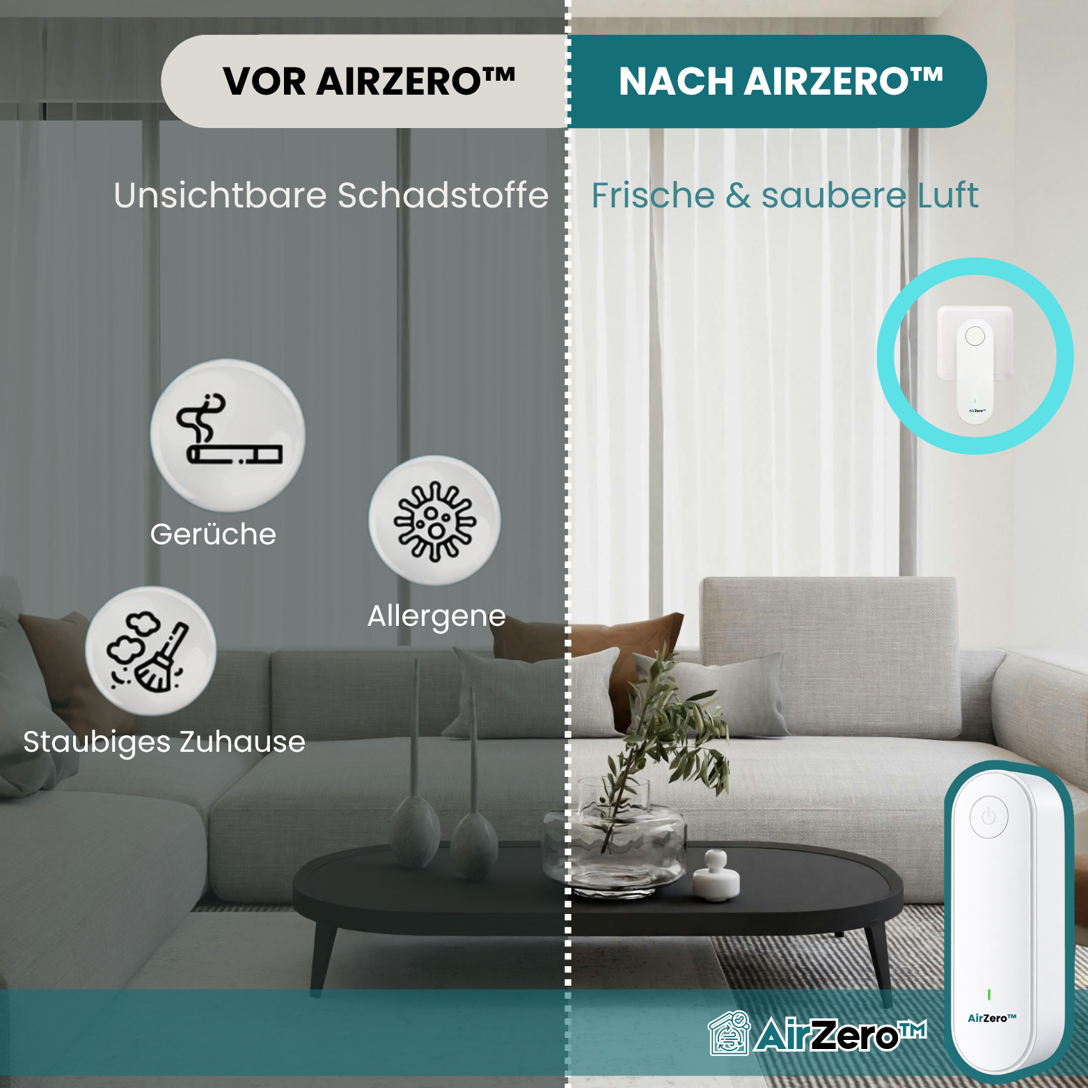 AirZero™ Luftionisator