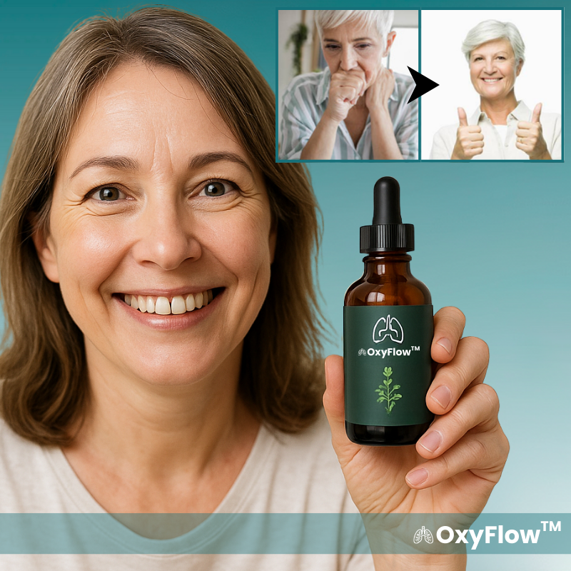 OxyFlow™ Lungenreinigungs tropfen